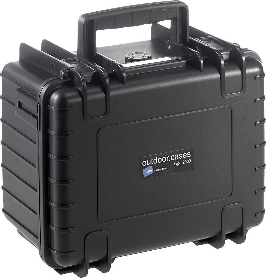 Photos - Camera Bag B&W International B&W Outdoor Case Type 2000 incl. SI black 