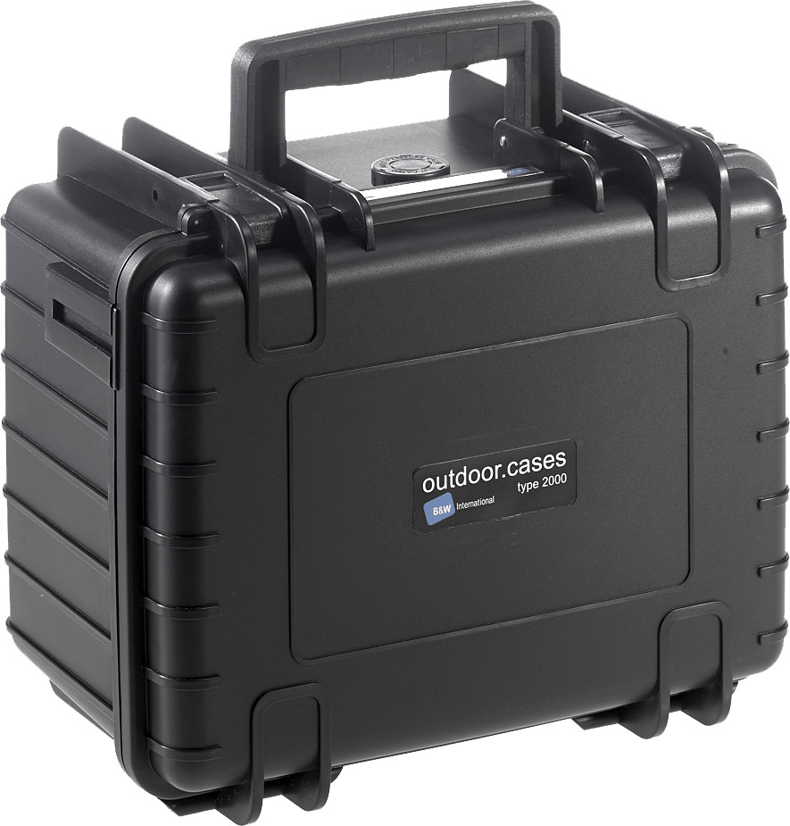 B&W Outdoor Case Type 2000 incl. RPD noir