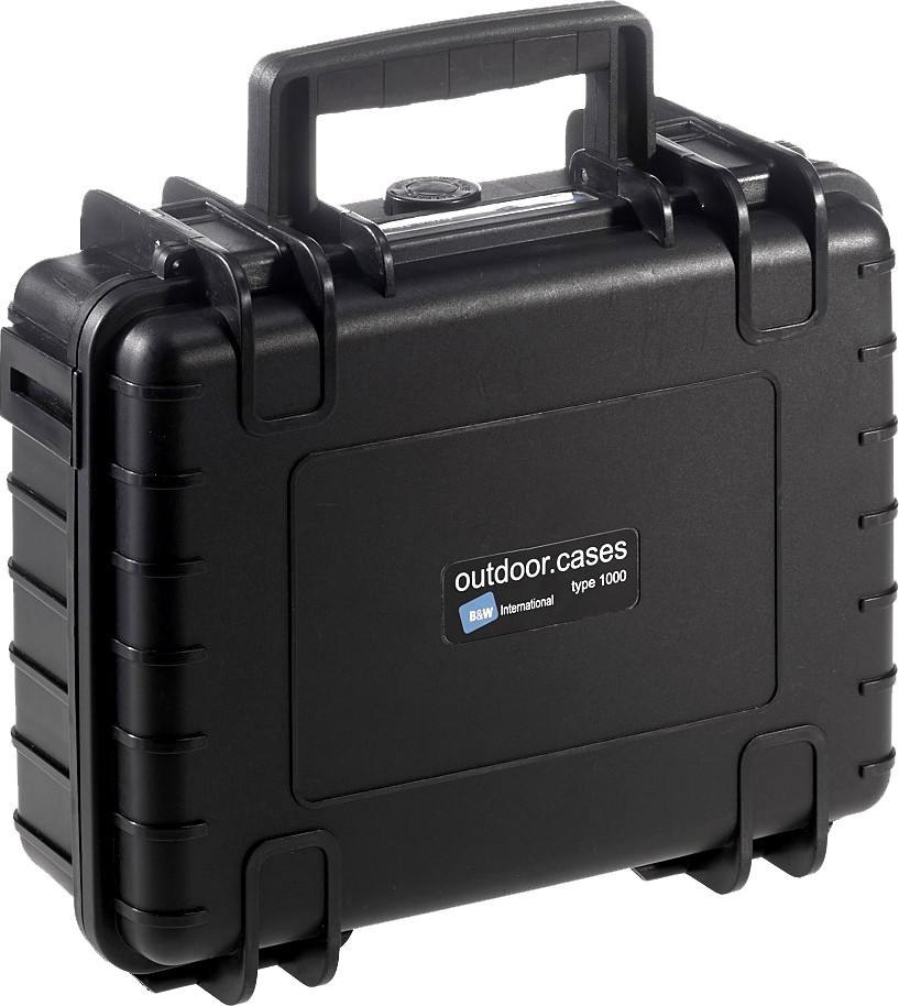 B&W Outdoor Case Type 1000 incl. SI noir
