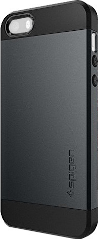 Spigen Slim Armor S Case metal slate (iPhone 5/5S)