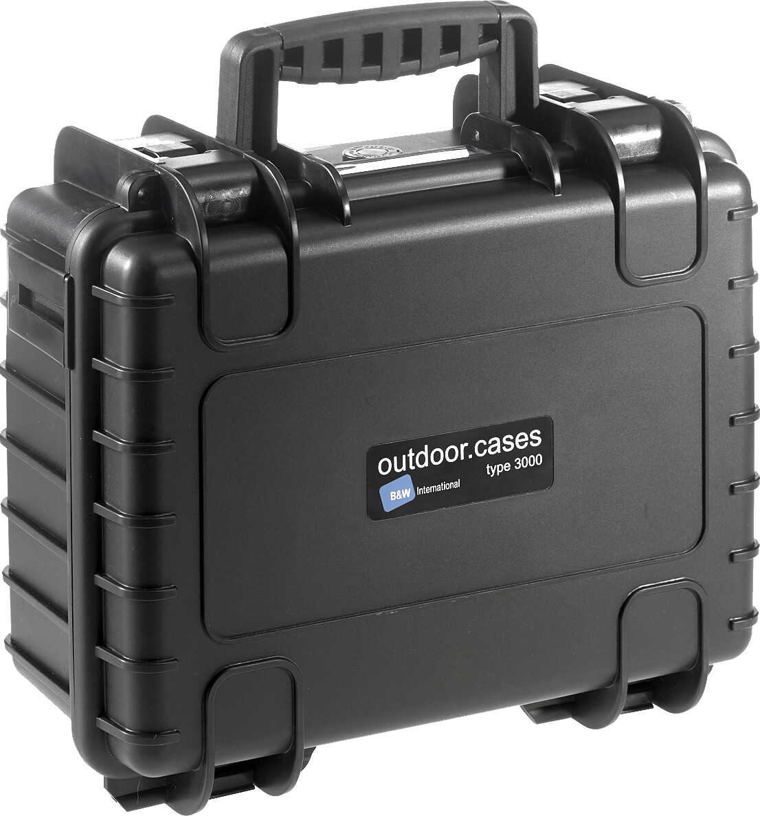 B&W Outdoor Case Type 3000 incl. SI noir