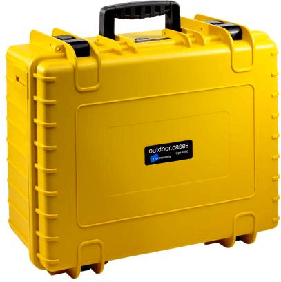 Photos - Camera Bag B&W International B&W Outdoor Case Type 6000 incl. SI Yellow 