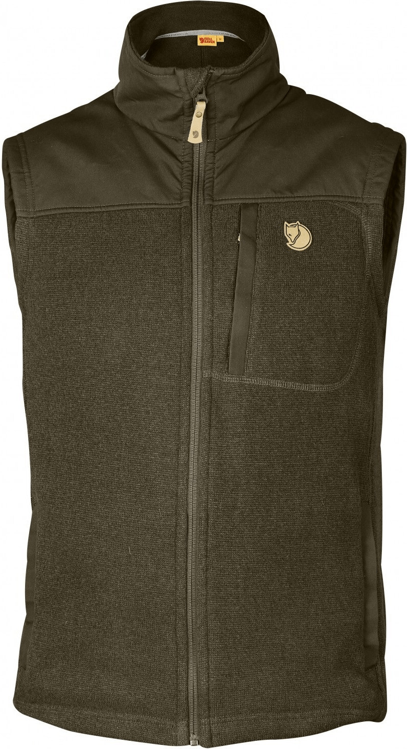 Fjällräven Buck Fleece Vest Men Dark Olive