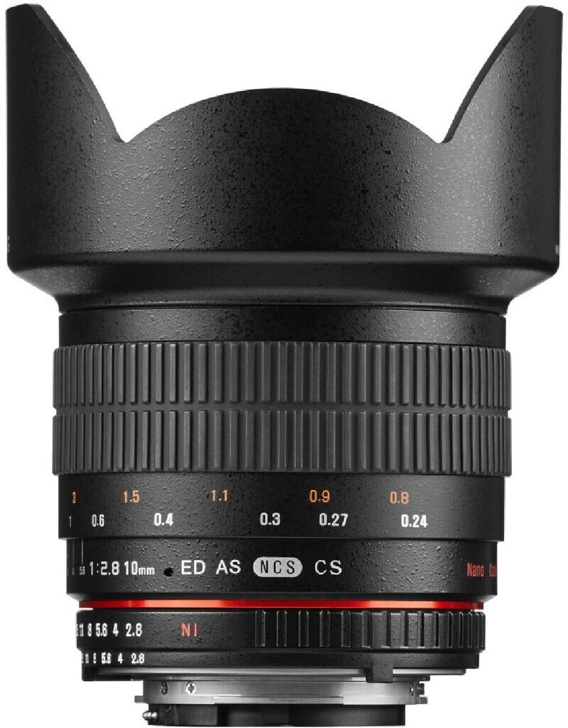 Objectif Samyang 10mm F/2.8 ED AS NCS CS II - Monture Fujifilm X (occasion)