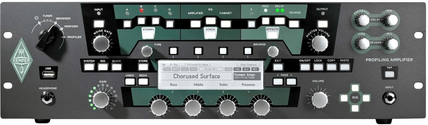 Kemper Profiling Amp Rack