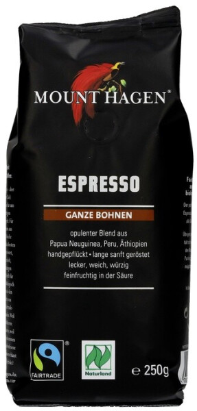 Mount Hagen Espresso Bohne (250 g), Bild 3