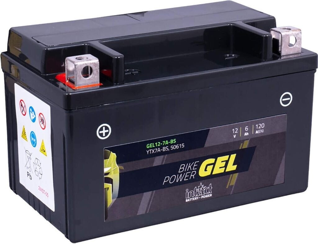 intAct Bike-Power Gel 12V 6Ah (Gel12-7A-BS)