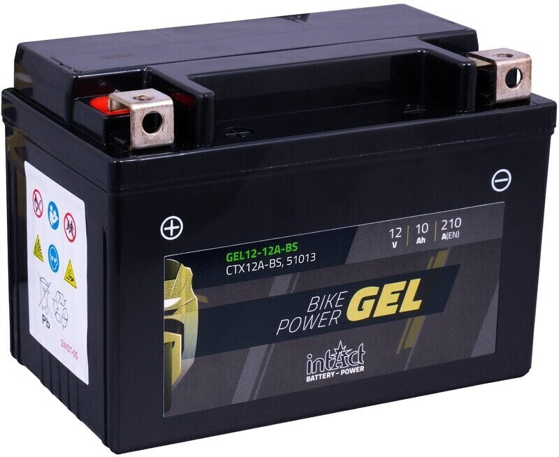 intAct Bike-Power Gel 12V 10Ah (Gel12-12A-BS)