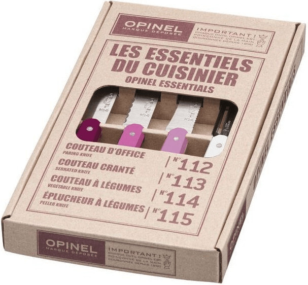 Opinel Set de 4 couteaux Les essentiels du cuisinier