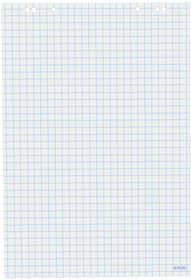 NEU+ Flipchartpapier Flip Chart Block 80 g//m² kariert 5 Stück = 1 Paket