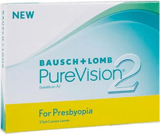 Bausch & Lomb PureVision 2 for Presbyopia (3 lentilles)