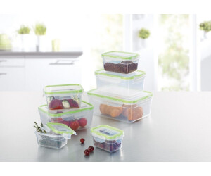 GOURMETmaxx Vorratsdosen Set – 10-teiliges Klick-It System, Luftdicht & Spülmaschinenfest, Für Kühlschrank & Gefrierfach
