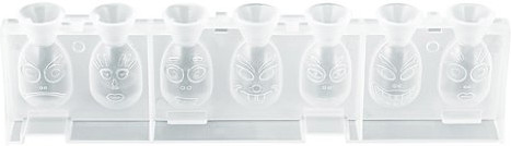 Zenker Pralines Mold 3D Funny Faces