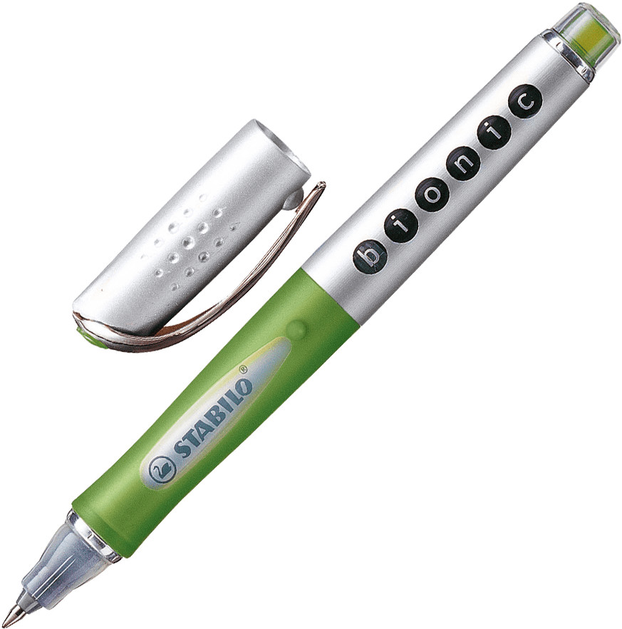 Stabilo Rollerball pen Bionic green