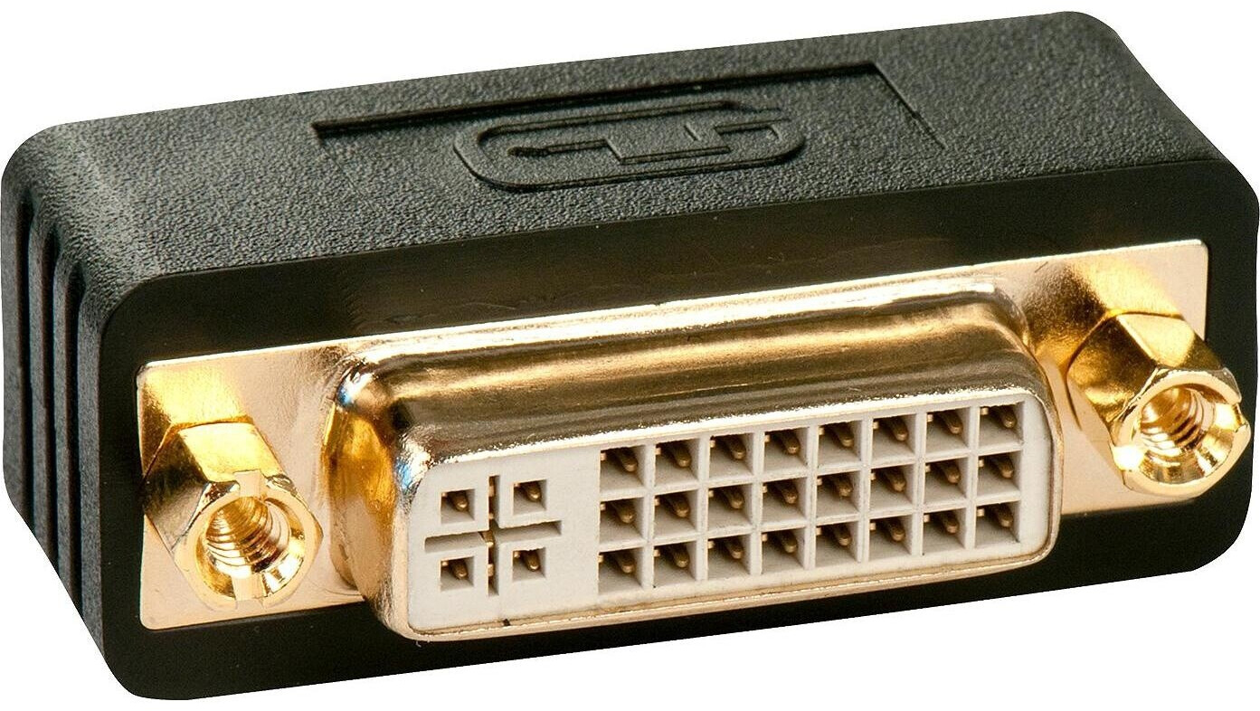Lindy 41099 DVI-I Male to Female Adapter