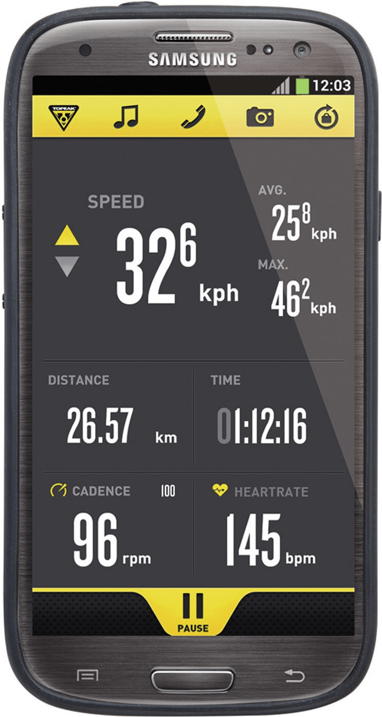 Topeak Coque Ride noir sans support (Galaxy S4)