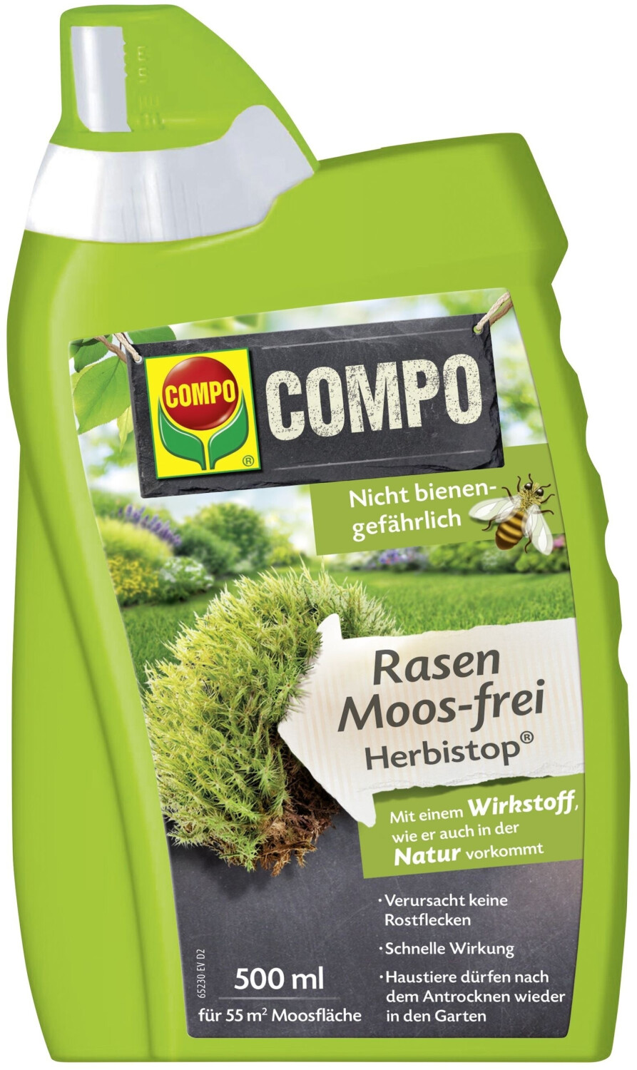COMPO Bio Rasen Moos frei Herbistop 500 ml ab 8,49 € (April 2025 Preise