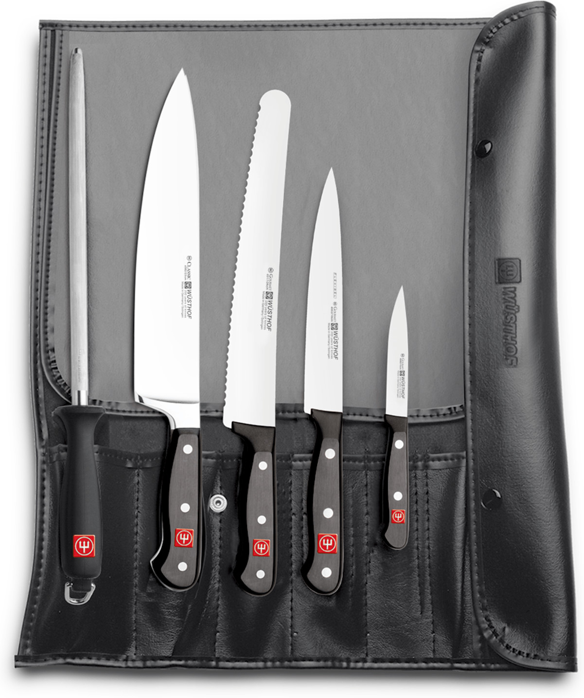 Wüsthof Classic / Gourmet Starter Set Rollbag 5 pcs. (9788)