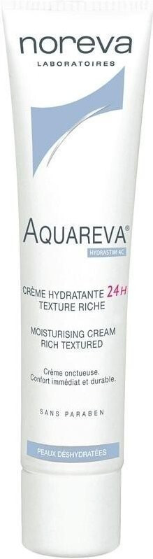 Noreva Laboratories Aquareva Crème hydratante 24h texture riche (40 ml)