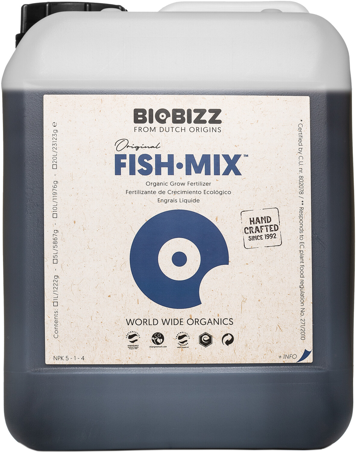 Biobizz Mélange de poisson 5 l