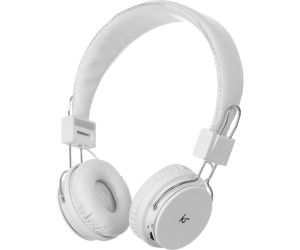 Kitsound Manhattan Over Ear Headphones With mic (White)