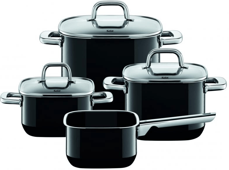 Silit Quadro Black, set de 4 pièces