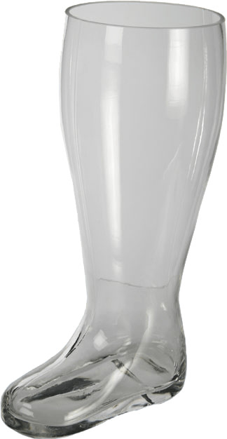 Out Of The Blue Glass beer boots 2.0L