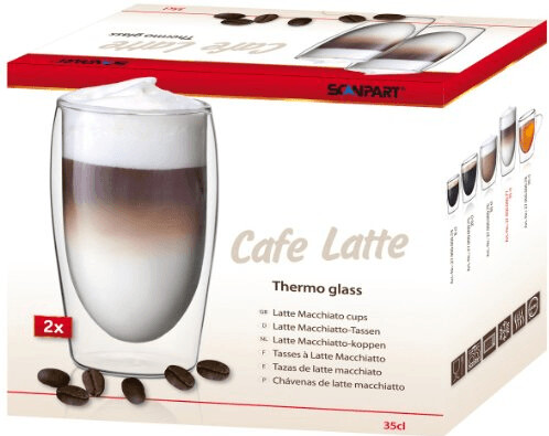 Menz & Könecke Set 2 verres latte 35 cl