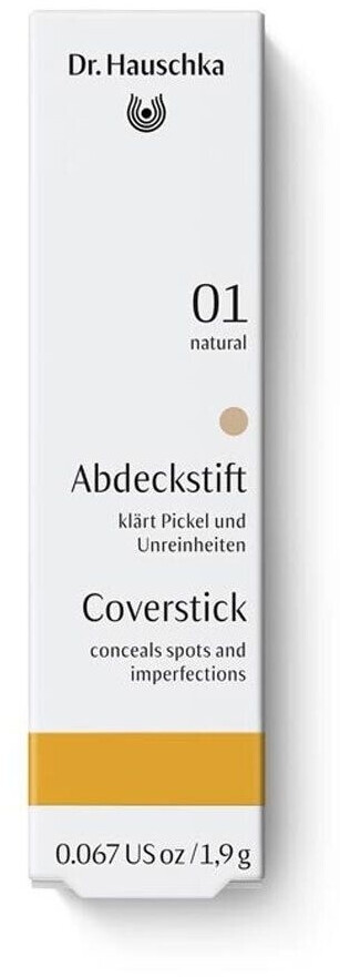 Dr. Hauschka Pure Care Cover Stick - 01 Natural (2g)