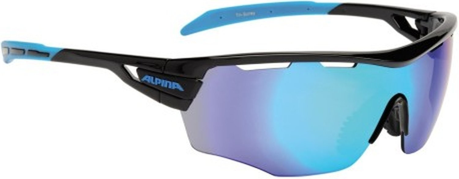 Alpina Tri-Scray (black cyan/blue mirror)