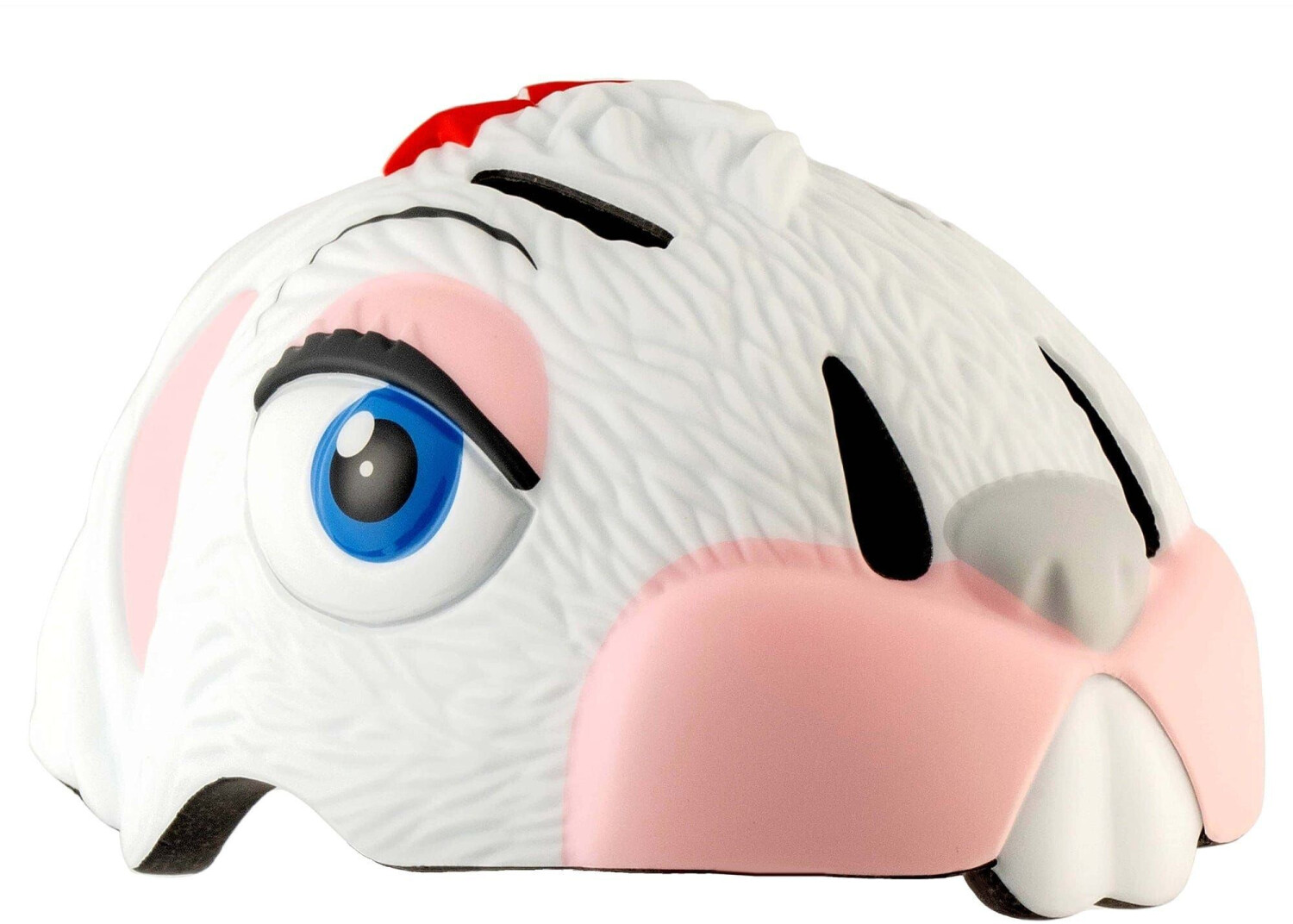 Crazy Safety Casque lapin blanc