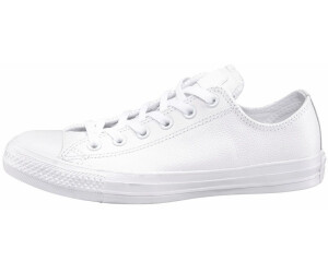 Converse Chuck Taylor All Star Basic Leather Ox - white monochrome (136823C) desde 64,00 € | idealo