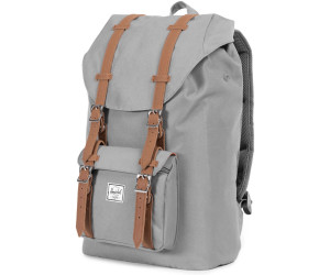 Herschel Little America Backpack Mid Volume 2021 grey tan synthetic leather ab 68 00 Preisvergleich bei idealo