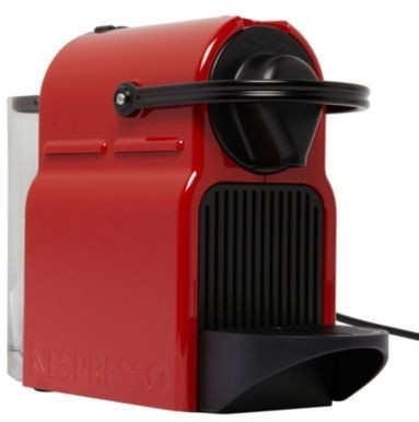 Krups Nespresso Inissia XN1005 - Cafetera monodosis de cápsulas Nespresso,  19 bares, apagado automático, capacidad de 0,7L, diseño compacto, modo eco,  color rojo, incluye kit de bienvenida : : Hogar y cocina