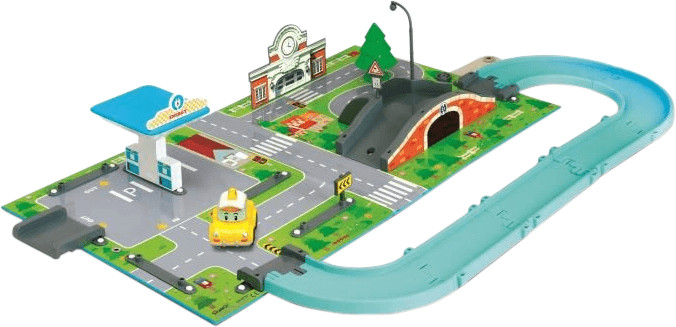 Ouaps Robocar Aire de jeu Station service