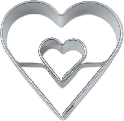 Städter Cookie cutter heart in heart