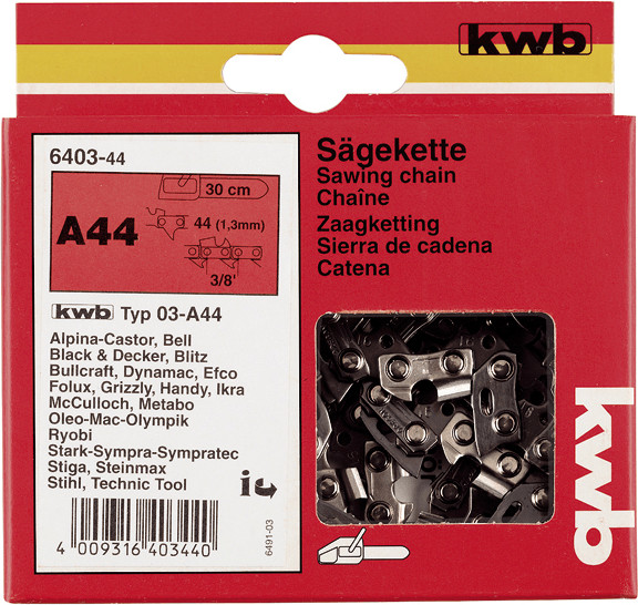 KWB 30cm 3/8 1,1mm Hobby (06-C-44)