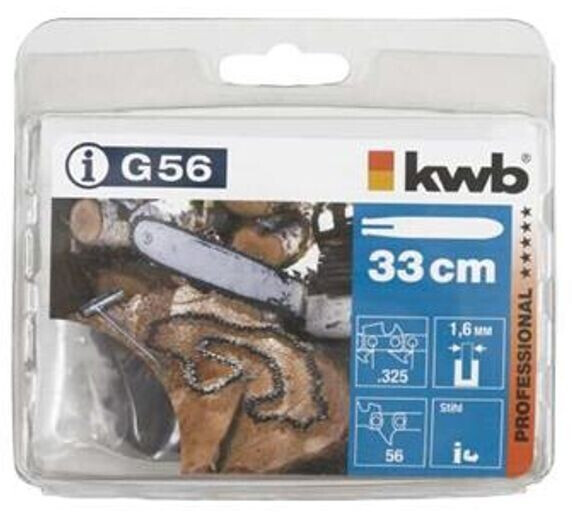 KWB Sägekette 33cm 0,325" 1,6mm (12-G-56)