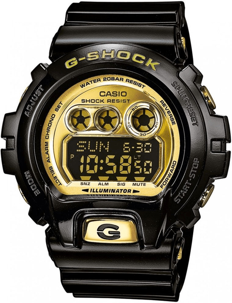 Bracelet En Résine Noire Casio Pour Montre GD-X6900-7 Avec Boucle En Acier Argenté - Neuf Avec étiquettes