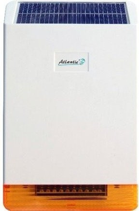 Atlantic'S Sirène solaire extérieure sans fil (MD-326R)