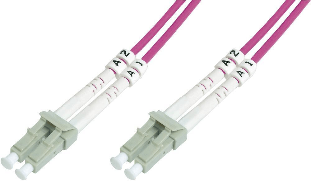 Photos - Ethernet Cable Digitus LWL Duplex Cable LC/LC 50/125 OM4 - 10,0m 