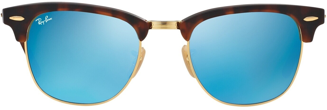 Ray Ban Clubmaster RB3016 114517 sand havana gold grey mirrow