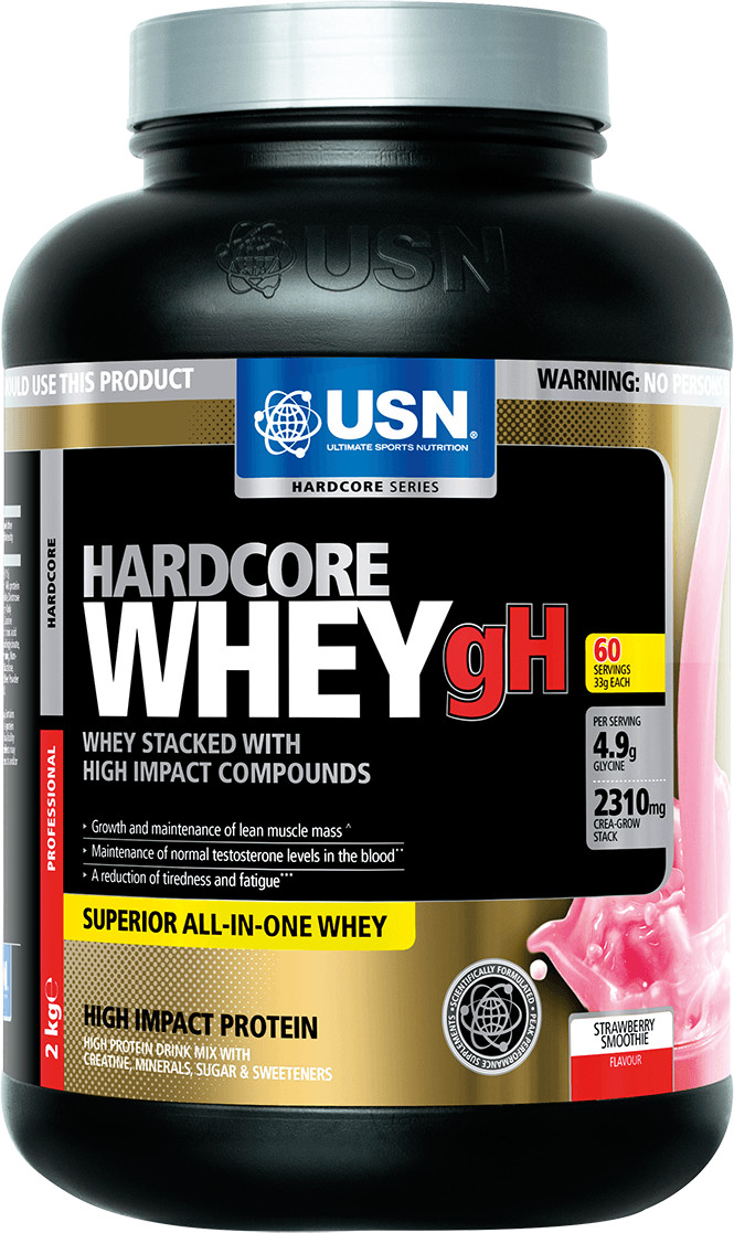 USN Hardcore Whey gH (2kg)