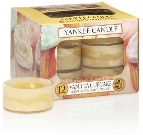 Yankee Candle Vanilla Cupcake Bougies chauffe-plats 12 pièces