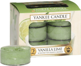Yankee Candle Tea Lights Vanilla Lime (x12)