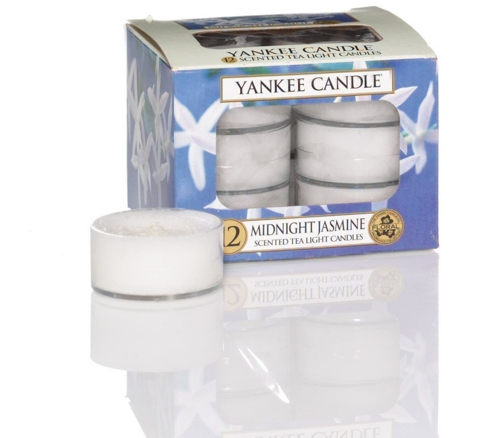 Yankee Candle Tea Lights Midnight Jasmine (x12)