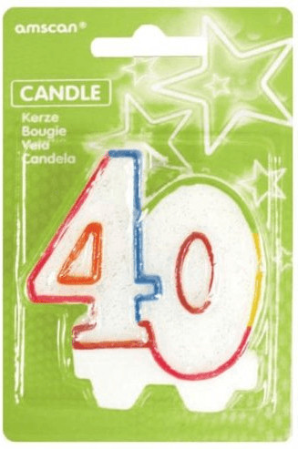 Amscan Bougie chiffre