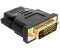 DeLock 65466 Adapter DVI 24+1 Pin Stecker > HDMI Buchse
