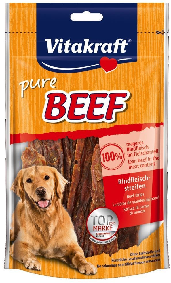 Vitakraft Lanières de viande de bœuf (80 g)