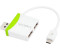 LogiLink USB 2.0 Hub 2-Port with USB Micro Cable (UA0180)